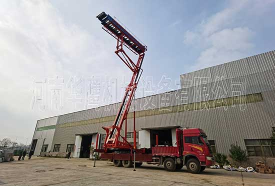 江西赣州举升高空制瓦车一台发货